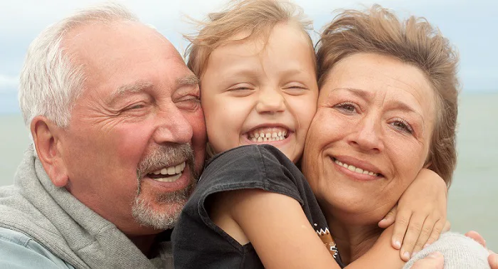 family outdoors. alert1 medical alert systems